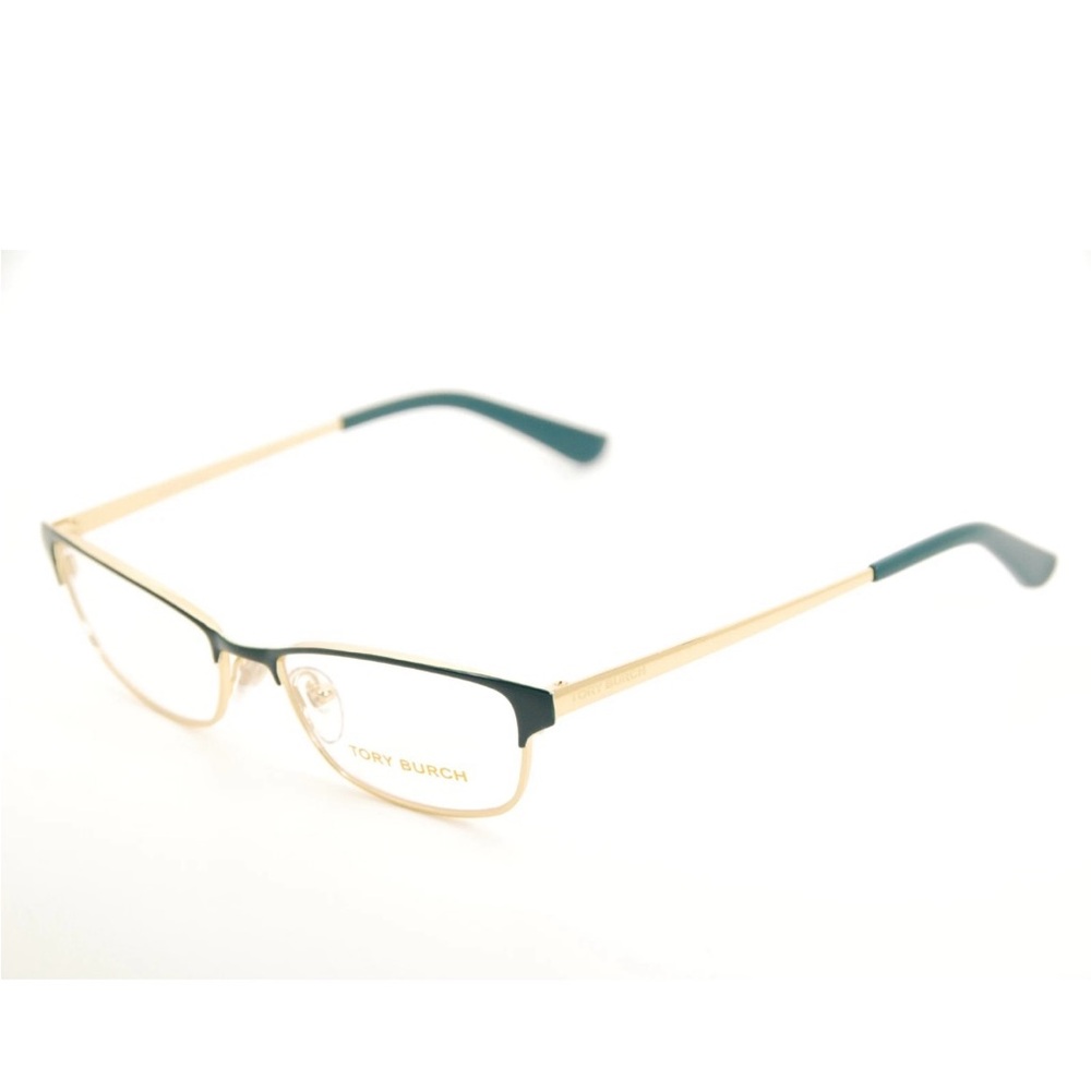 New Authentic Tory Burch Glasses 1036 488 51mm Green Gold Frames‎ Glasses